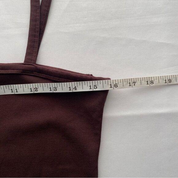 Nike Brown Everyday Mode Asymmetrical Tank Dress Size Medium - Picture 13 of 16